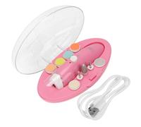 KOMBIUDA Tagliaunghie Elettrico per Ragazzo Ragazza Testine di Rifinitura Materiale Resistente e Sicuro Luce Notturna Inclusa per Manicure Semplici e Pulite