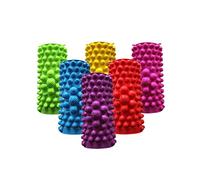 KOMBIUDA Tappetino per Massaggio ai Piedi e Agopuntura in Tpe Elastico Blu, Piastra Pieghevole per Stimolare Circolazione e Alleviare Stress, per Impiegati e Anziani, Set Modulare