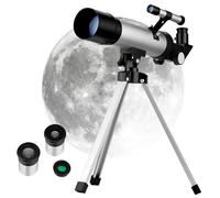 KOMBIUDA Telescopio Del Telescopio Treppiedi Telescopi Guardare Le Stelle Telescopi Per Guardare L'accessorio Dobson Skywatcher Oculare Rifrattivo Argento Plastica