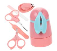 KOMBIUDA Unghie Per Kit Tagliaunghie e Forbicine Custodia Manicure e Pedicure Sicuri e Confortevoli Per