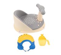 KOMBIUDA Vasca per Ragazzo Multifunzionale con Base Antiscivolo Bagnetto Ergonomica e Rialzata per Ragazzo Supporto e Portatile per Bagni Quotidiani