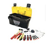 Kombo Kit Valigetta Rigida Utensili 27 Pezzi per Bricolage, Elettricista, Idr...