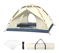 KOMCLUB Tenda da campeggio automatica senza finestra, protezione UV, perfetta per spiaggia, viaggi, escursioni, campeggio, caccia, pesca, ecc. Tenda leggera per 2-3 persone
