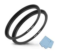 KOMET - Anello Step Up da 67 mm a 72 mm (filtro da 67 mm a 72 mm), confezione da 2