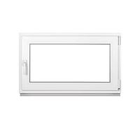 Komforta - Finestra in plastica di alta qualità per cantina, 950 x 450 mm, 95 x 45 cm, 3 volte vetrate, con funzione Din destra, inclinabile, tutte le dimensioni