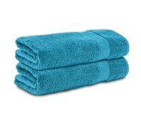 Komfortec Set di 2 Asciugamani 50x100 cm, 100% Cotone