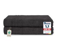 Komfortec Set di 2 Asciugamani Sauna 80x200 cm, 100% Cotone