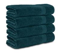 Komfortec Set di 4 Asciugamani da Bagno 70x140 cm
