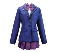 Komi Can't Communicate Cosplay Costume Komi Shoko Campus Uniforme Cappotto, Camicia, Gonna, Papillon, Calze Ragazza Moda Indumento Costume Halloween, Komi Shoko, M