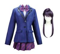 Komi Can't Communicate Cosplay Costume Nagano Natsumi/Komi Shoko Cosplay Anime Scuola Giapponese Ragazza Uniforme JK Gonne Vestito Camicie Abbigliamento Halloween Party Gioco di ruolo Completo