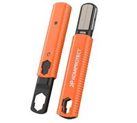 Komiprotect Affilalame Professionale CUTLINE KP - Affila Forbici, Coltelli e Lame da Potatura - Sistema di Affilatura Manuale Preciso e Sicuro - Per Casa, Cucina e Giardinaggio