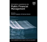 Komla Dzigbede Research Handbook on Public Financial Manageme (Copertina rigida)