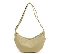 Kommodum Borsa Mezzaluna Tracolla Donna Grande, Borsa a spalla Stile casual con Tracolla regolabile, Messenger Crossbody Moon Bag km31 (CACHI)