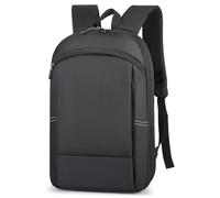 Kommodum - Zaino Porta PC Ultra Leggero Espandibile Sottile Borsa per PC Portatile Custodia Computer Notebook Laptop per Business Viaggio Lavoro KM17 Nero