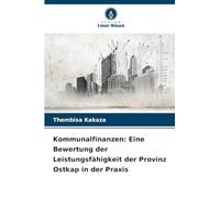 Kommunalfinanzen: Eine Bewertung der Leistungsfähigkeit der Provinz Ostkap in der Praxis