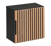 Komodee Armadietto da muro TILO Nero/Wotan 35x35x22 cm