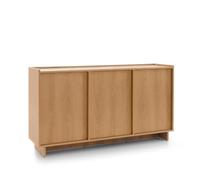 Komodee Credenza Yarker Noce Caramello 3 porte 147x82x39 cm