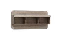 Komodee Mensola a sospensione LYNGDAL - Quercia Sonoma - Opaca - Larghezza 120 cm, Altezza 56 cm, Profondità 25 cm