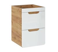 Komodee Mobile Bagno sospeso ARVIDA Bianco 2 cassetti 40x59x41 cm