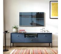 Komodee Mobile TV MONCTON Blu scuro 154x56x39 cm