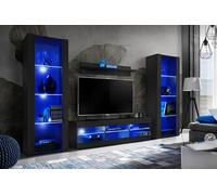 Komodee Set Tivoli Grande A1 Nero 250x159x35 cm