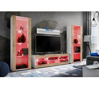 Komodee Set Tivoli Grande A2 Bianco/Wotan 250x159x35 cm