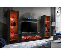 Komodee Set Tivoli Grande A2 Nero 250x159x35 cm