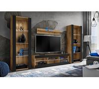 Komodee Set Tivoli Grande Wotan/Nero 250x159x35 cm