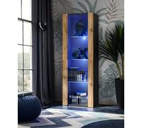 Komodee Vetrina Tivoli A1 Nero/Wotan 55x159x35 cm