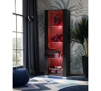 Komodee Vetrina Tivoli A2 Nero 55x159x35 cm