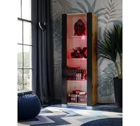 Komodee Vetrina Tivoli A2 Wotan/Nero 55x159x35 cm