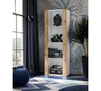 Komodee Vetrina Tivoli Bianco/Wotan 55x159x35 cm