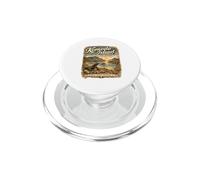 Komodo Dragon Beach Retro Indonesia Viaggio PopSockets PopGrip per MagSafe