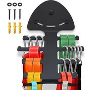KOMOHOM Esercizio Fascia di Resistenza Rack Bande di Resistenza Gancio di Stoccaggio Attrezzature da Palestra Organizzatore Rack Pull Up Bande Rack