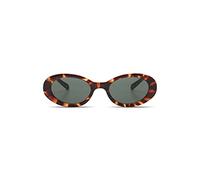 KOMONO Ana JR. Havana Kids Oval Sunglasses with UV Protection and Scratch-Resistant Lenses, For Girls and Boys Ages 6-11