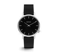 KOMONO Harlow Men's Unisex Japanese Quartz Analogue Watch with Leather Strap