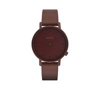 KOMONO Harlow Monochrome Women's Japanese Quartz Analogue Watch with Leather Strap