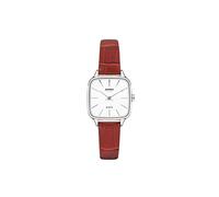 KOMONO Kate Croco Red Women's Japanese Quartz Analogue Watch with Genuine Leather Strap