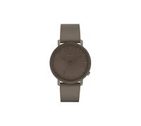 KOMONO Lewis Monochrome Men's Unisex Japanese Quartz Analogue Watch with Leather Strap