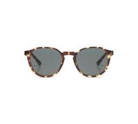 KOMONO Liam Tortoise Unisex Oval Cellulose Propionate Sunglasses for Men and Women with UV Protection and Scratch-Resistant Lenses