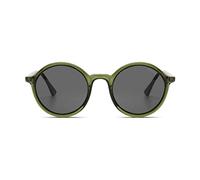KOMONO Madison Fern Unisex Round Bio Nylon G850 Sunglasses for Men and Women with UV Protection and Scratch-Resistant Lenses