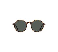 KOMONO Madison Tortoise Unisex Round Cellulose Propionate Sunglasses for Men and Women with UV Protection and Scratch-Resistant Lenses
