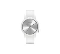 KOMONO Mono Orbit White Women's Japanese Quartz Analogue Watch with Siliconee Strap