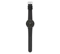 KOMONO Ray Legacy Leather Black Men's Japanese Quartz Analogue Watch with Genuine Leather Strap