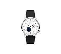 KOMONO Winston Double Subs Men's Japanese Quartz Analogue Watch with Leather Strap