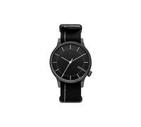 KOMONO Winston Regal Nato Black Men's Japanese Quartz Analogue Watch with Nylon Strap