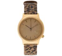 KOMONO Wizard Women's Japanese Quartz Watch with Gold Dial Analogue Display and