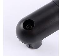 Kompakter schwarzer Mini-RÃ¼ckspiegel fÃ¼r FahrrÃ¤der â ABS & Edelstahl