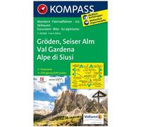 Kompass Carta N.076: Val Gardena, Alpe di Siusi 1:25.000
