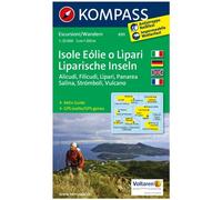Kompass Carta N.693: Isole Eólie o Lìpari 1:25.000